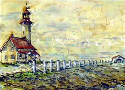 Sample artwork by Anne Meredith Barry (1931 - 2003), known for landscape paintings, prints, art education - View similar artists and auction records